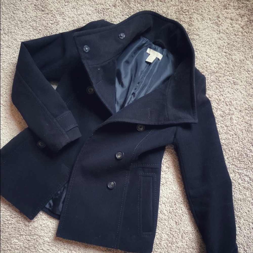 Black Pea Coat